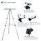 Audio-Visual Direct Lightweight Aluminum Flip-Chart Presentation Easel, 70 Inches, Silver